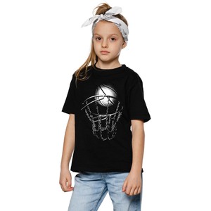 Czarna bluzka dziecięca Underworld z bawełny dla dziewczynek