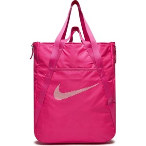 Różowa torba sportowa Nike w sportowym stylu