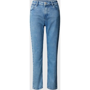 Niebieskie jeansy Knowledge Cotton Apparel z bawełny w stylu casual