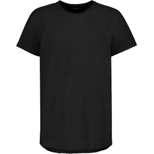 Czarny t-shirt SUBLEVEL w stylu casual