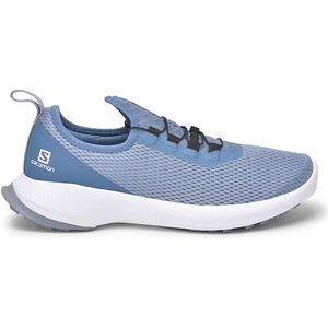 Niebieskie buty sportowe Salomon z tkaniny