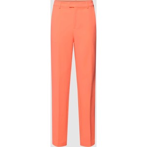 Pomarańczowe spodnie mbyM w stylu casual