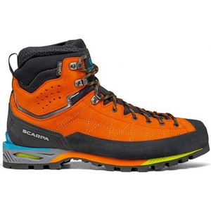 Pomarańczowe buty trekkingowe Scarpa z goretexu