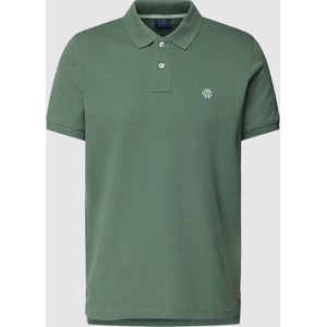Zielona koszulka polo McNeal z krótkim rękawem