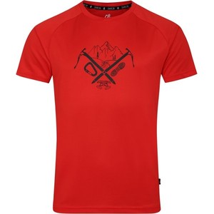 Czerwony t-shirt Dare 2b w młodzieżowym stylu