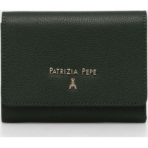 Zielony portfel Patrizia Pepe