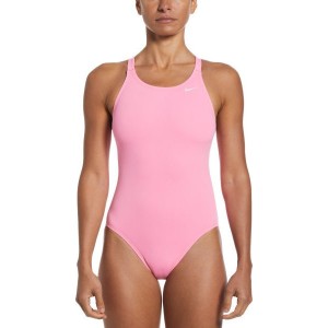 Różowy strój kąpielowy Nike w sportowym stylu