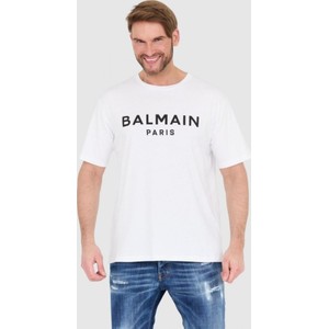 T-shirt Balmain w młodzieżowym stylu z krótkim rękawem