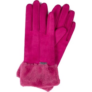 Różowe rękawiczki Wittchen