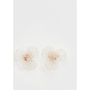 Reserved - Kolczyki w kształcie kwiatów - wielobarwny