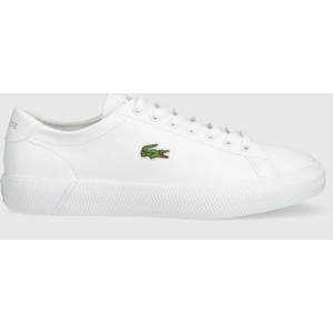 Lacoste sneakersy skórzane GRIPSHOT kolor biały 41CMA0014