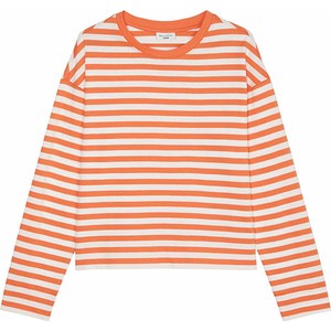 Pomarańczowa bluzka Marc O'Polo z bawełny