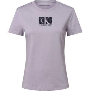 T-shirt Calvin Klein z bawełny w stylu casual