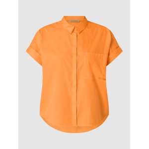 Pomarańczowa koszula Smith And Soul z bawełny w stylu casual z krótkim rękawem