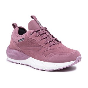 Różowe buty sportowe CMP w sportowym stylu z płaską podeszwą