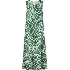Zielona sukienka SUBLEVEL maxi w stylu casual