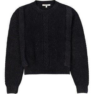 Czarny sweter Garcia w stylu casual z bawełny