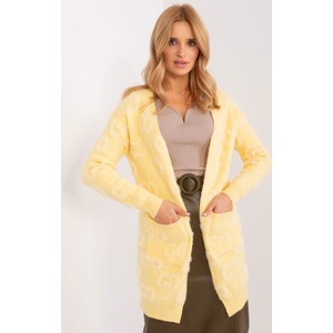 Żółty sweter Wool Fashion Italia