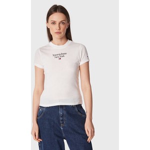 T-shirt Tommy Jeans z okrągłym dekoltem