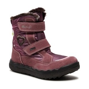 Buty dziecięce zimowe Primigi z goretexu dla dziewczynek na rzepy