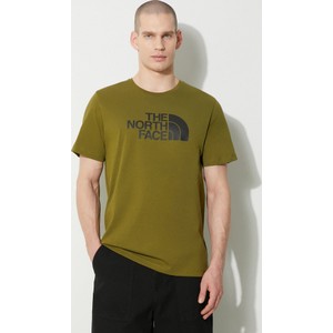 T-shirt The North Face z krótkim rękawem w młodzieżowym stylu z nadrukiem