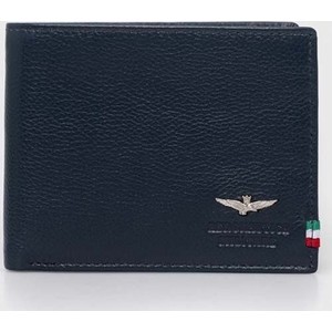 Granatowy portfel męski Aeronautica Militare