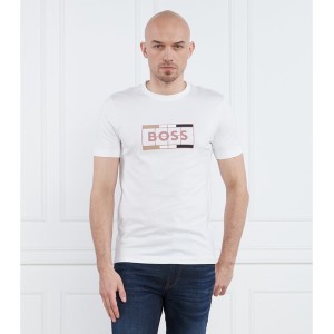 T-shirt Hugo Boss z krótkim rękawem z bawełny