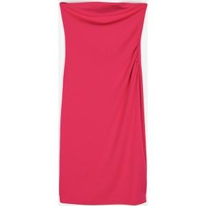 Różowa sukienka Gate bez rękawów w stylu casual
