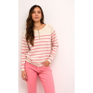 Różowy sweter Cream w stylu casual