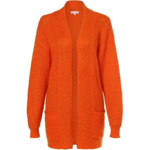 Pomarańczowy sweter Marie Lund z wełny
