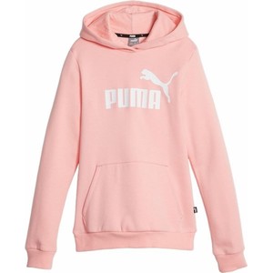 Różowa bluza dziecięca Puma z bawełny