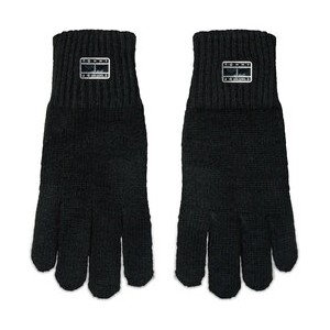 Czarne rękawiczki Tommy Jeans