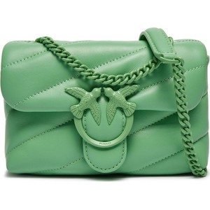 Zielona torebka Pinko w młodzieżowym stylu średnia