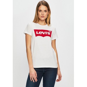 T-shirt Levis z okrągłym dekoltem w młodzieżowym stylu z krótkim rękawem