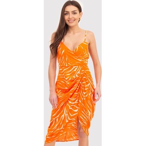 Pomarańczowa sukienka Ax Paris