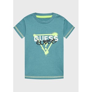 Niebieska koszulka dziecięca Guess