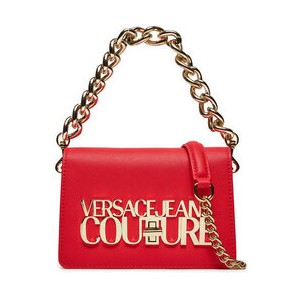 Czerwona torebka Versace Jeans na ramię mała