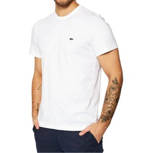 T-shirt Lacoste w stylu casual z krótkim rękawem