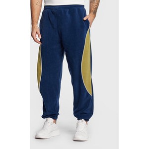 Niebieskie spodnie sportowe Iets Frans… z dresówki w sportowym stylu