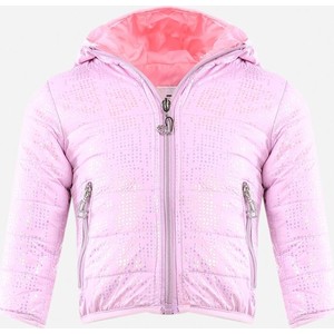 Różowa kurtka dziecięca born2be dla dziewczynek