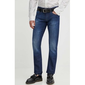 Granatowe jeansy Armani Exchange w stylu casual