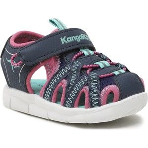 Granatowe buty dziecięce letnie Kangaroos dla dziewczynek