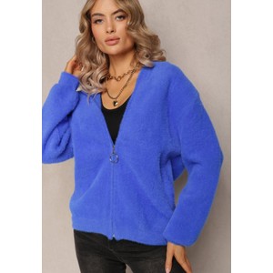 Niebieski sweter Renee z wełny
