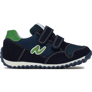 Granatowe buty sportowe dziecięce Naturino na rzepy