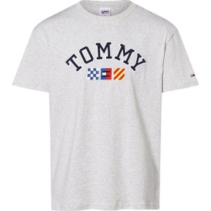 T-shirt Tommy Jeans z krótkim rękawem z bawełny