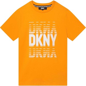 Koszulka dziecięca DKNY z bawełny