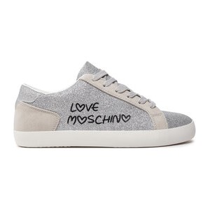 Buty sportowe Love Moschino sznurowane w sportowym stylu