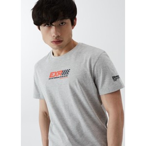 T-shirt DiverseExtreme z krótkim rękawem w młodzieżowym stylu