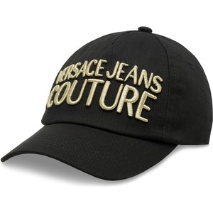 Czarna czapka Versace Jeans