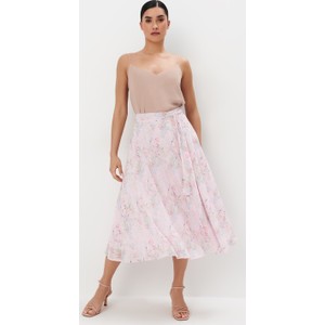 Różowa spódnica Mohito w stylu casual